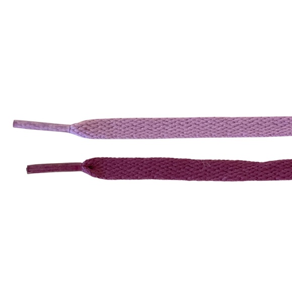 LAVENDER / GRAPE Set Shoelaces 45” for 6-7 eyelets superstar style - Picture 2 of 3